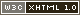 Valid XHTML 1.0 Transitional