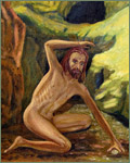 Hieronymus | oil on canvas 45x54 cm