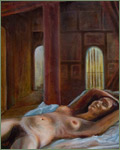 Kleopatra | oil on canvas 45x54 cm